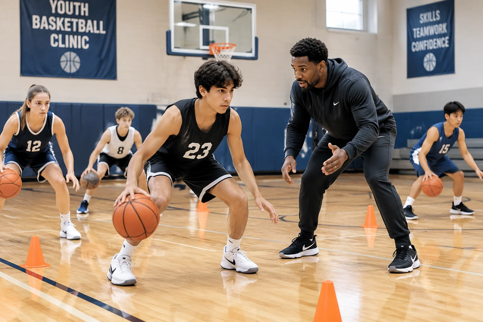 Programme du Stage NBA Basketball School France pour les 14-17 Ans