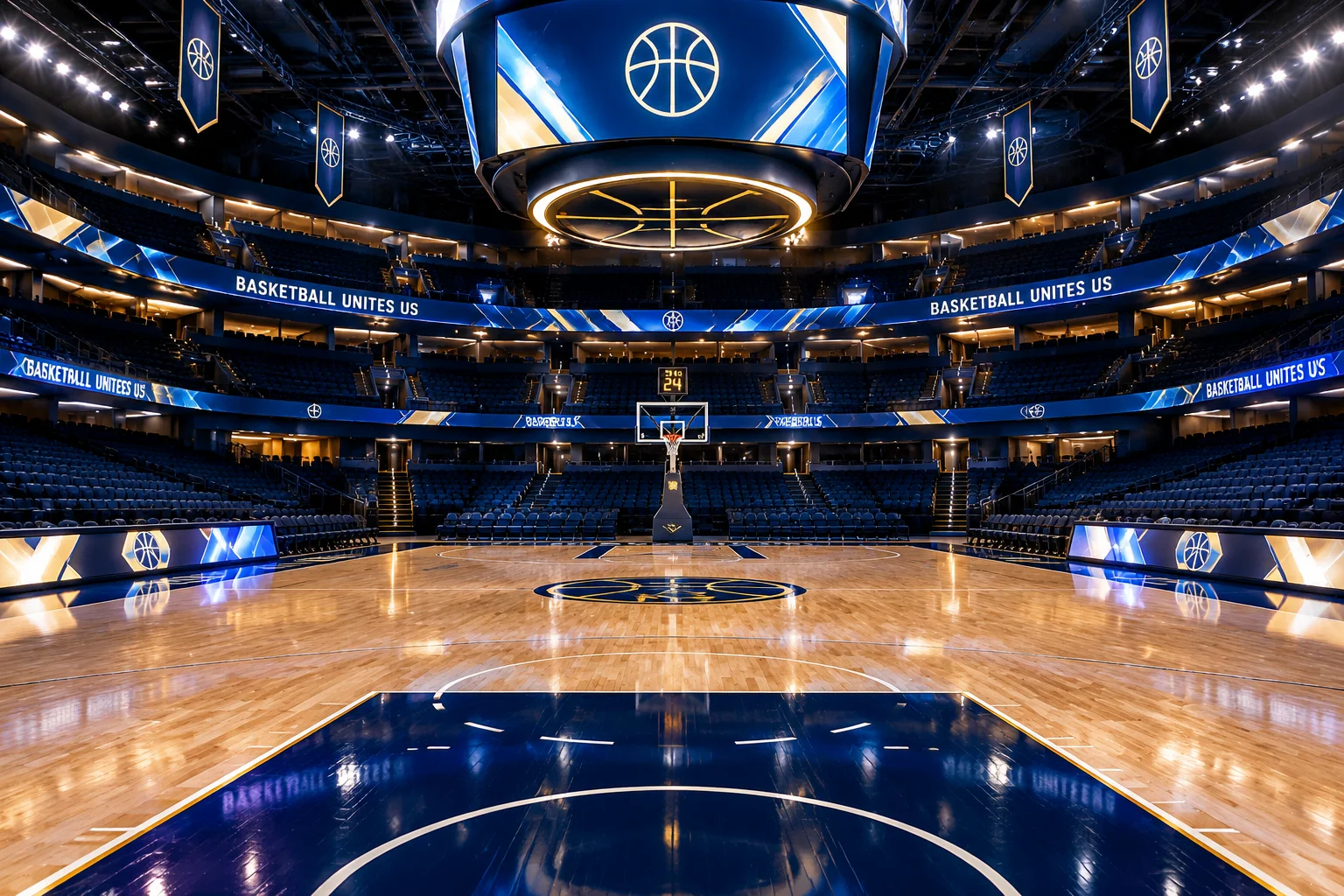 Accor Arena illuminée pour les NBA Paris Games 2027